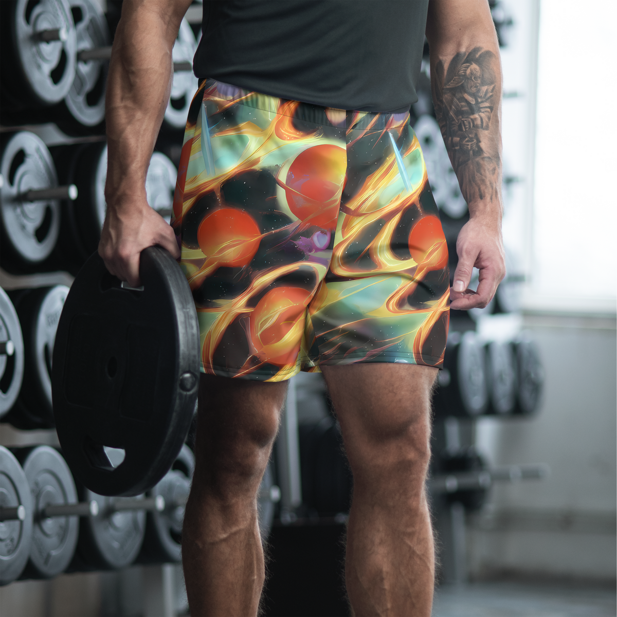 Men's Athletic Shorts - Fabritius Fantasy