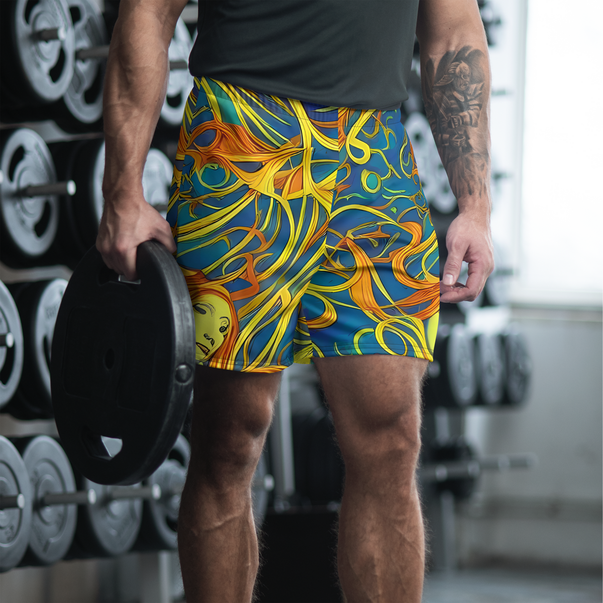 Men's Athletic Shorts - Morgan's Entwined