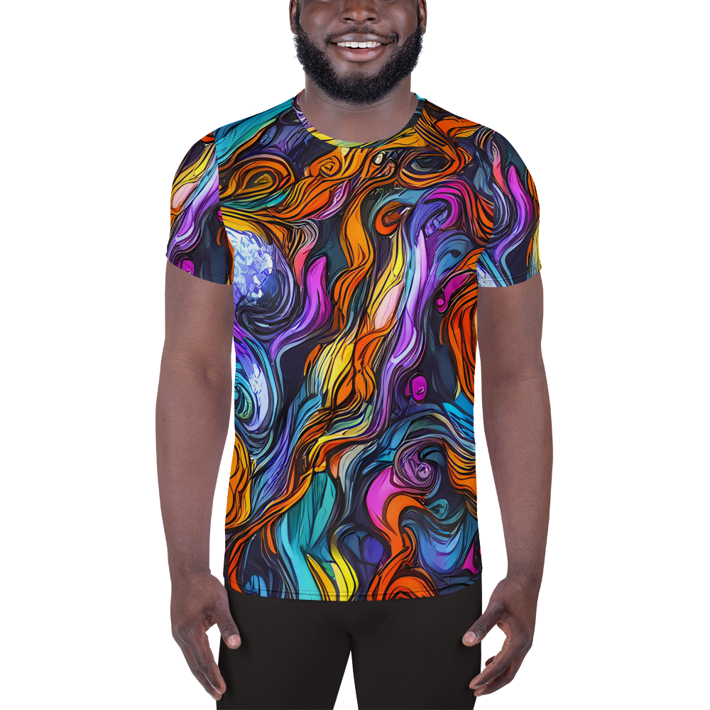 Men's Athletic T-Shirt - Guiard's Whirl