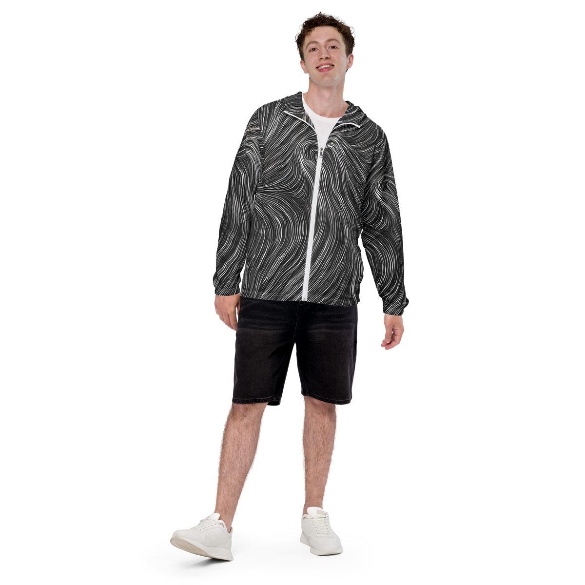 Men's Windbreaker - Wirth Waves