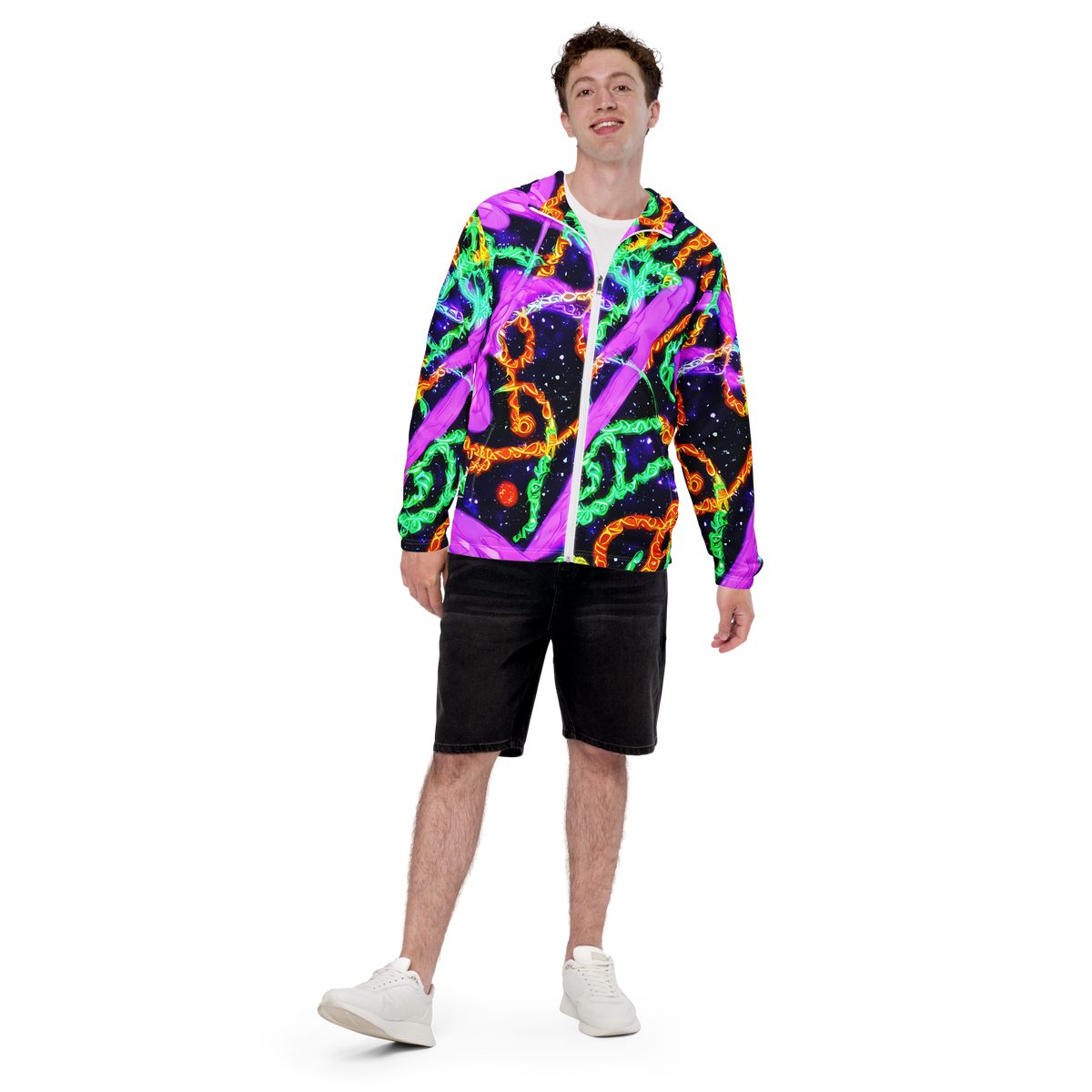 Men's Windbreaker - Enckell's Nebula