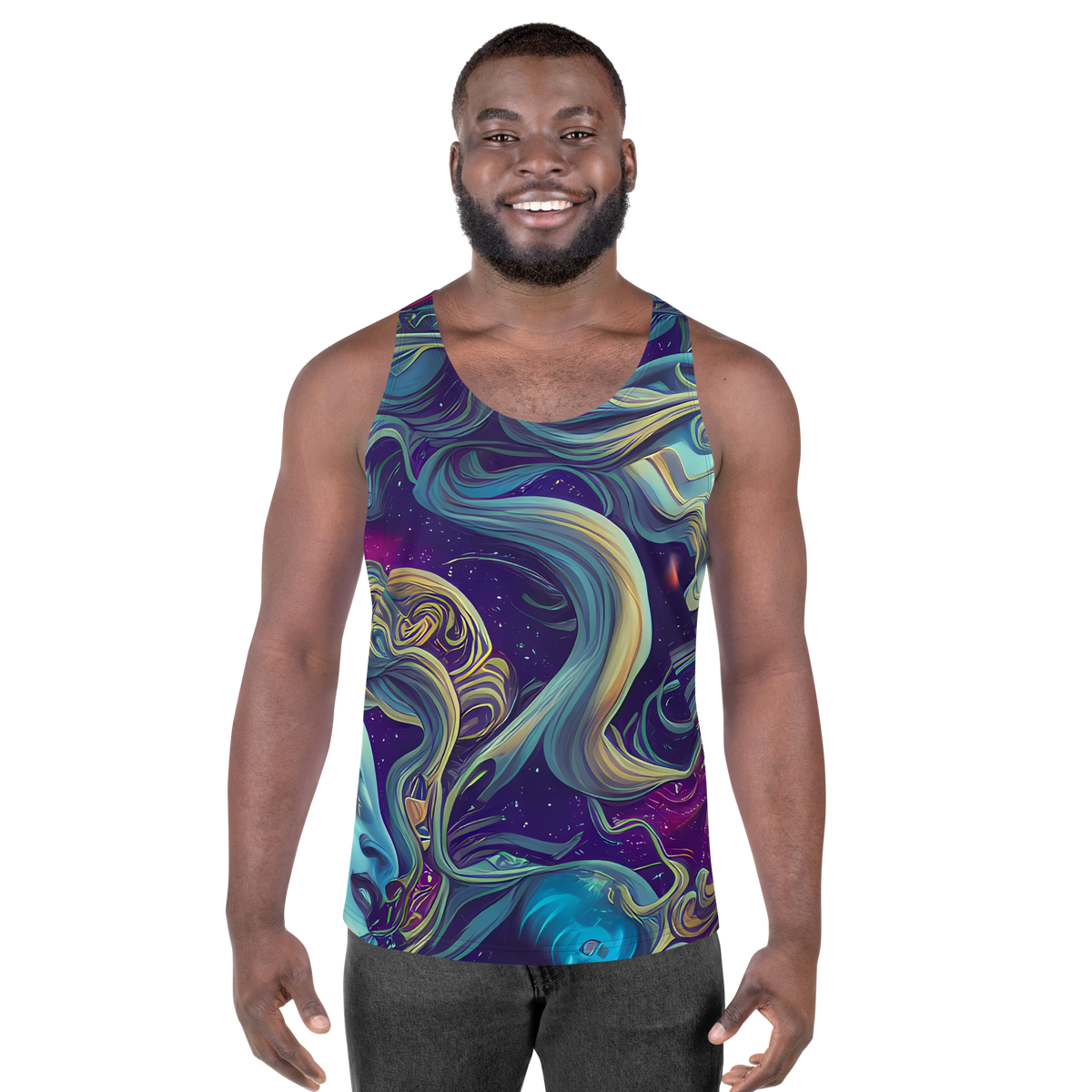 Men's Tank Top - Stellar Waves