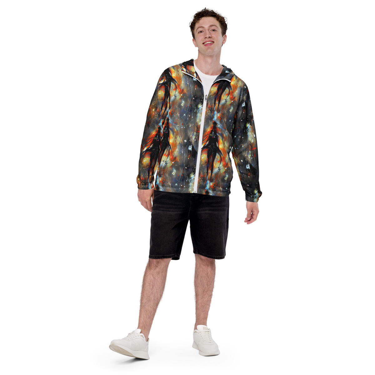 Men's Windbreaker - Sidereal Threads