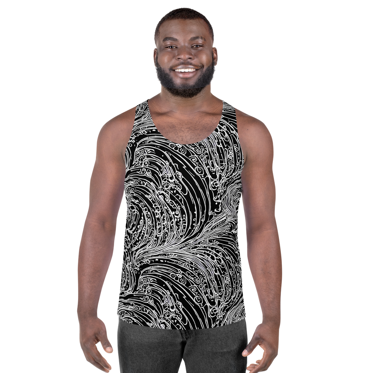 Men's Tank Top - Stellar Tsunami
