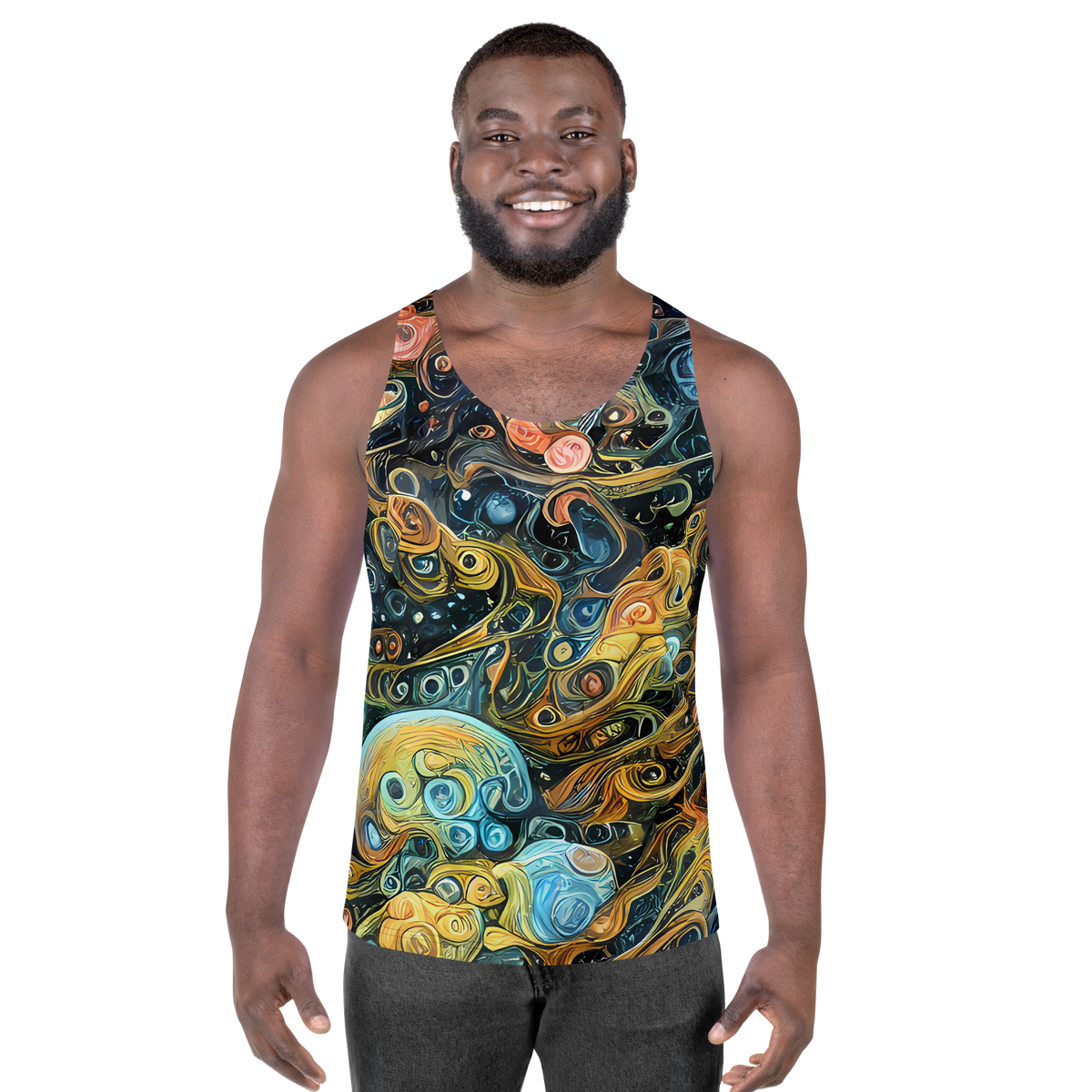 Men's Tank Top - Wild Cosmos