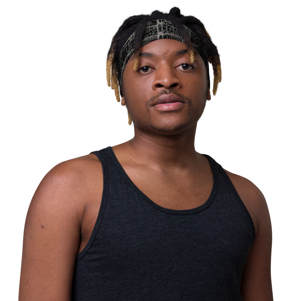 Headband - Monochrome Mesh