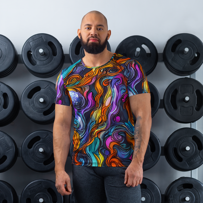 Men's Athletic T-Shirt - Guiard's Whirl