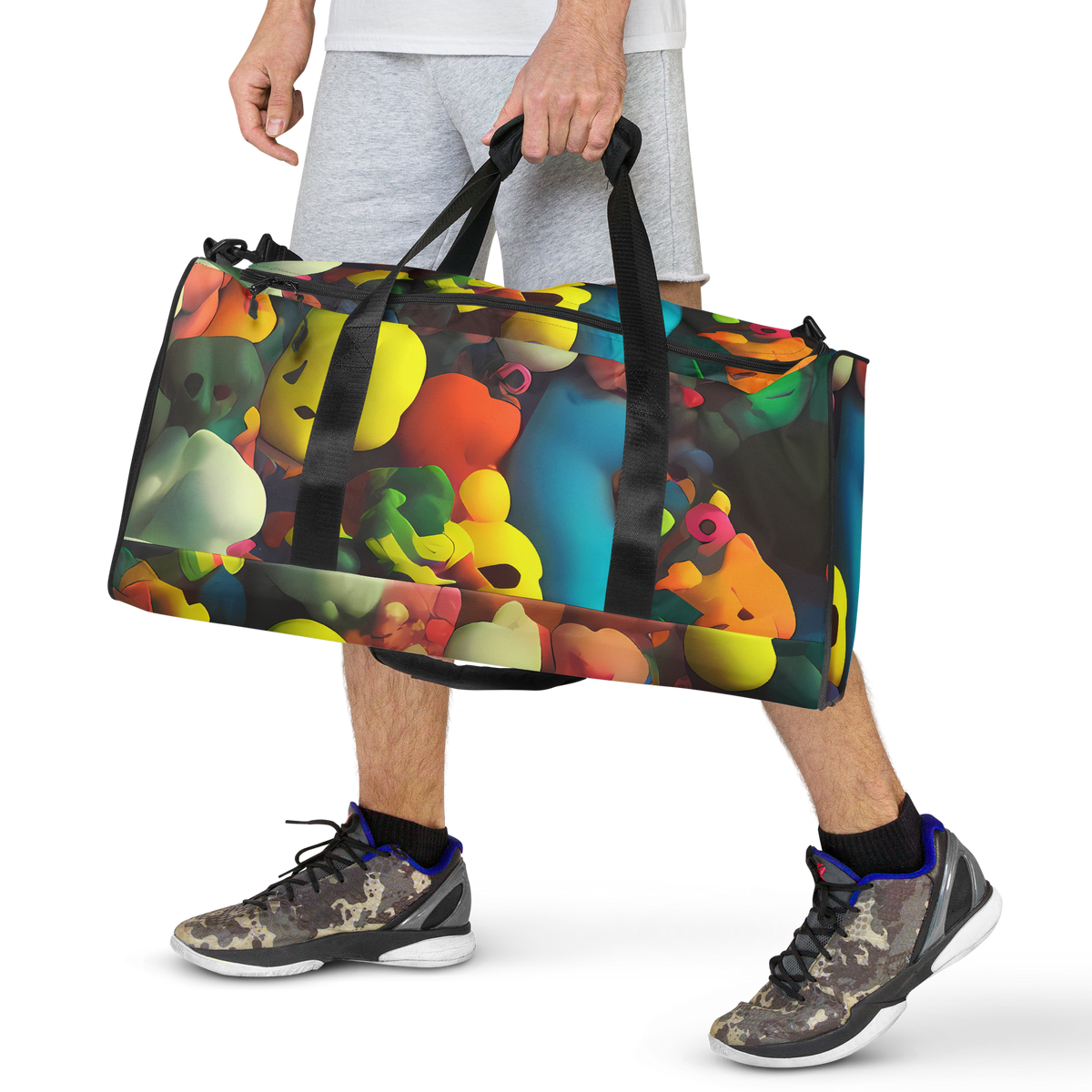 Duffle Bag - Bubble Pop Art