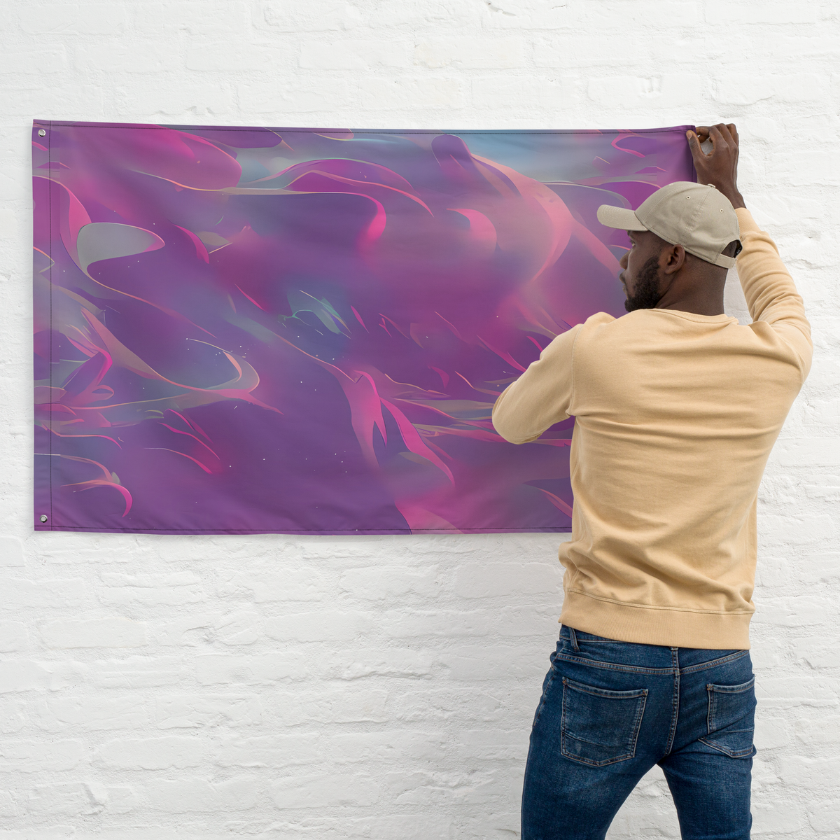 Flag - Dreamscape Swirl