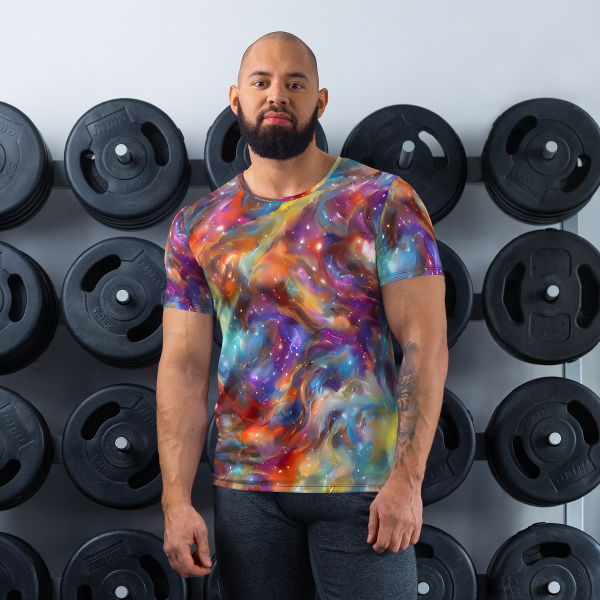 Men's Athletic T-Shirt - Esao's Eddies