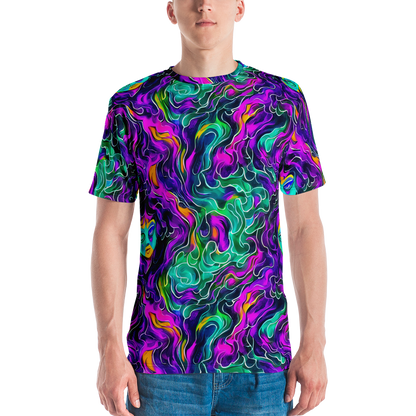 Men's Crew Neck T-Shirt - Vortex Dream