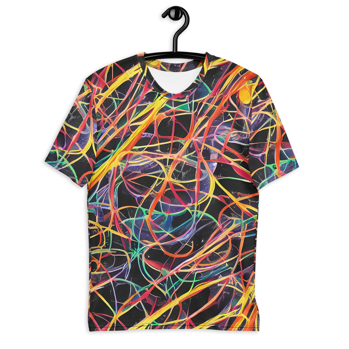 Men's Crew Neck T-Shirt - Acconci Twirl