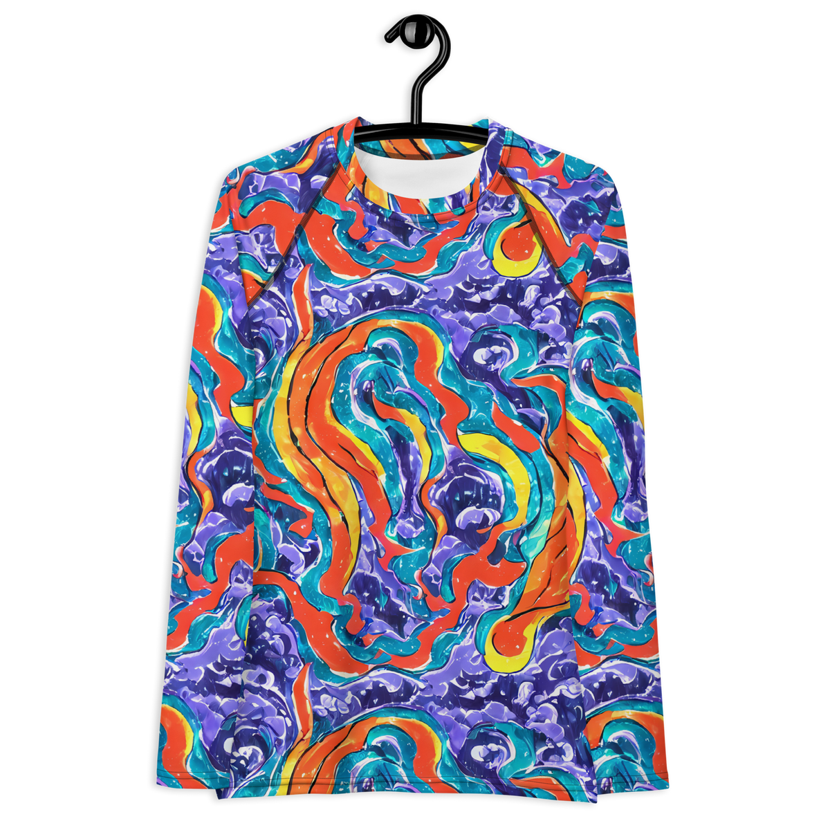 Women's Rash Guard - Galactic Waves