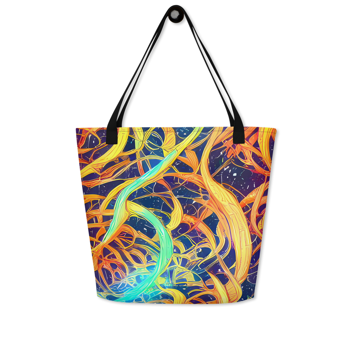 Large Tote Bag w/ Pocket - Granov Vortex