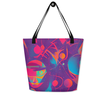Large Tote Bag w/ Pocket - Spheric Rhapsody