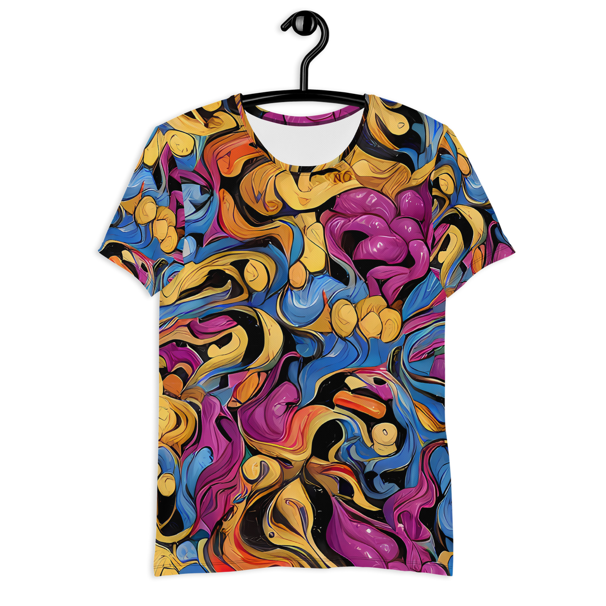 Men's Athletic T-Shirt - Bosschaert Whorls