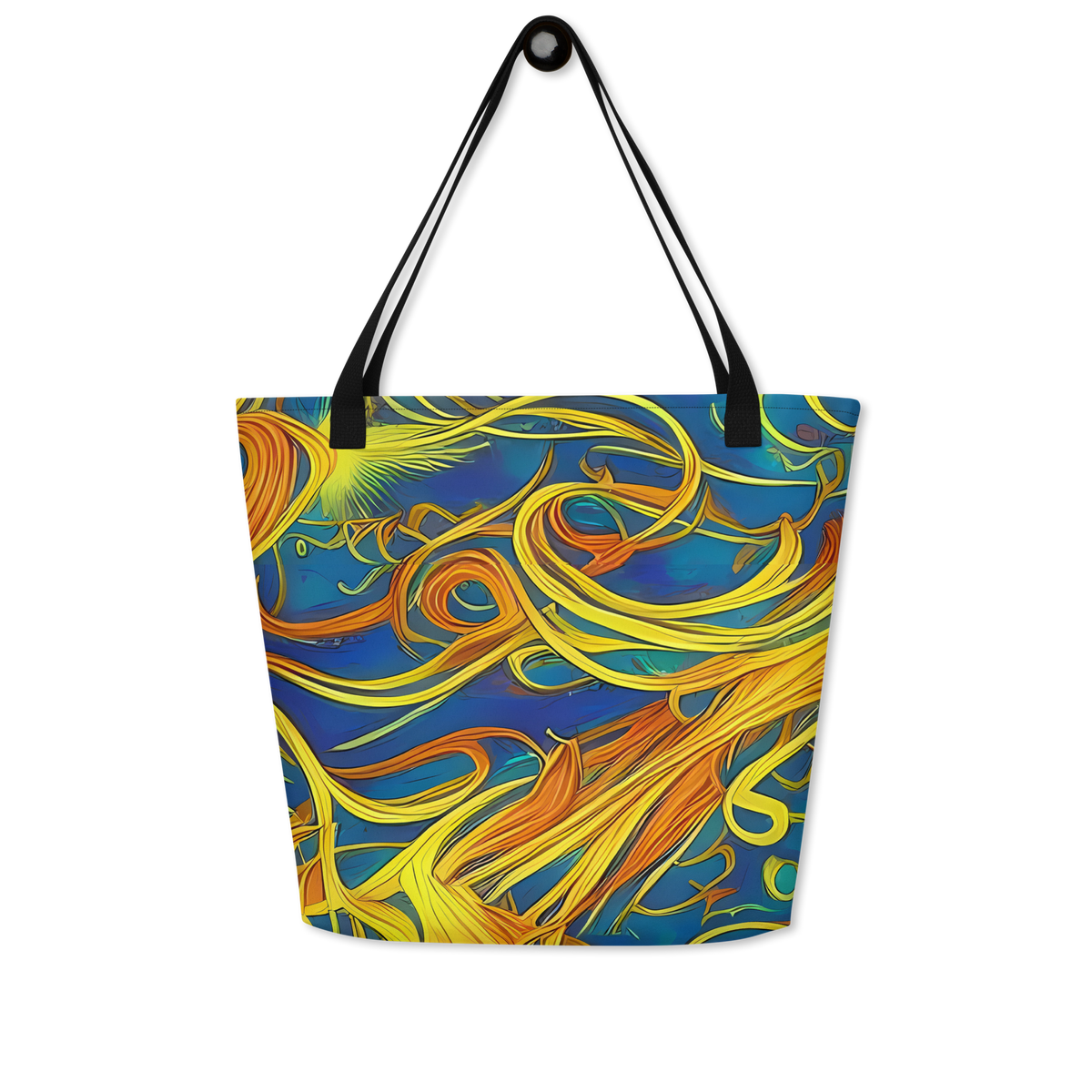 Large Tote Bag w/ Pocket - Morgan's Entwined