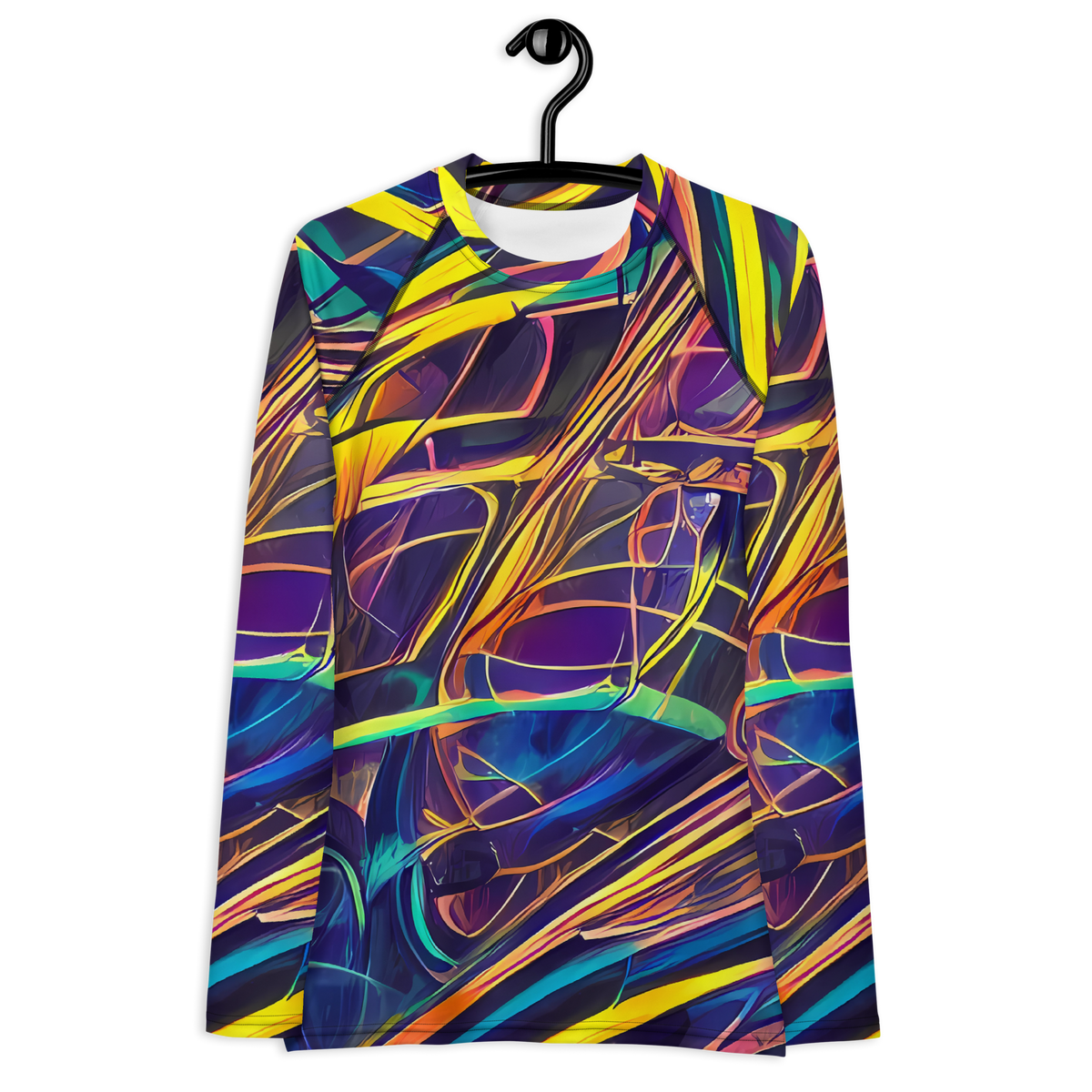 Women's Rash Guard - Vector Rhapsody