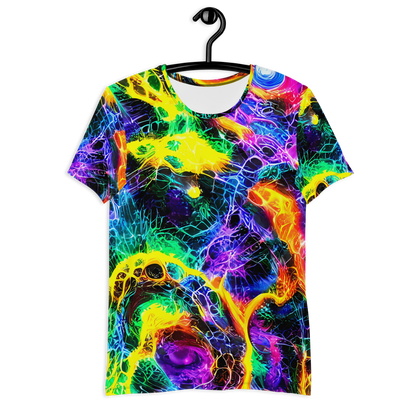 Men's Athletic T-Shirt - Vivid Veil