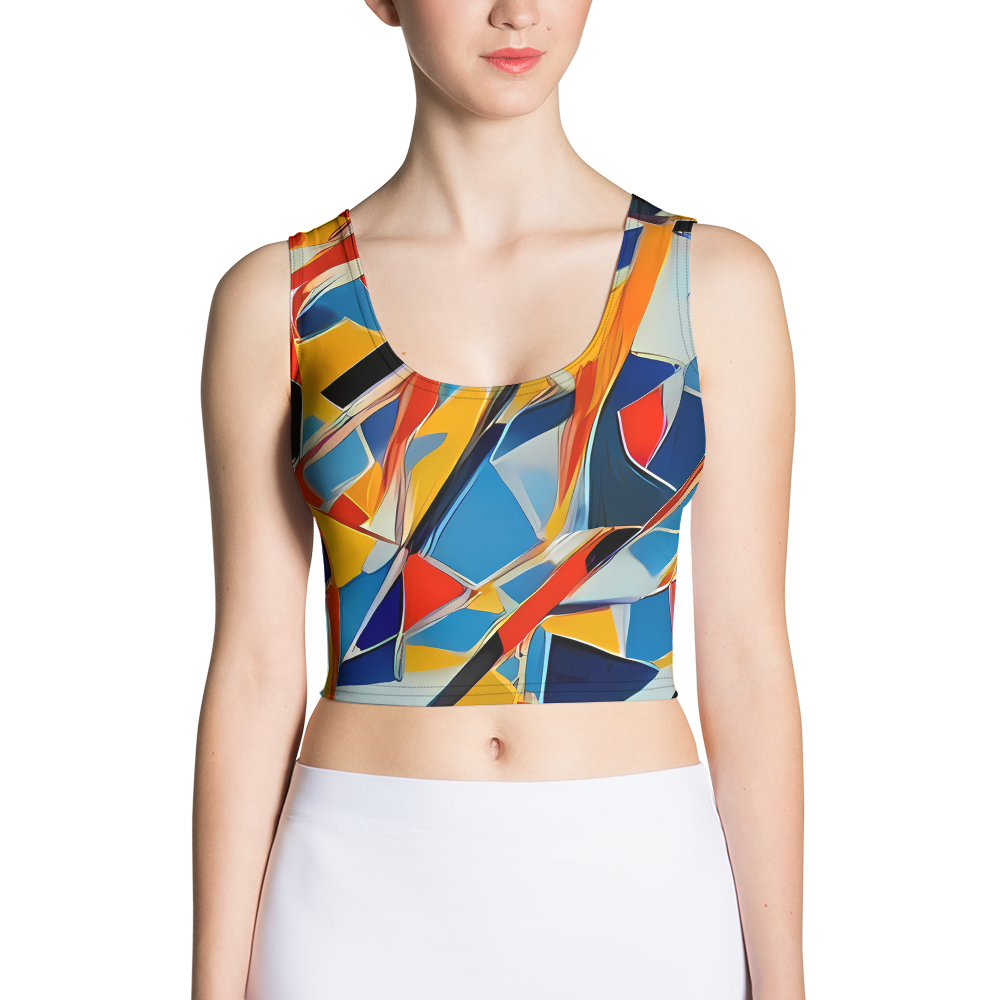 Crop Top - Abstract Mingle