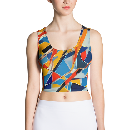 Crop Top - Abstract Mingle