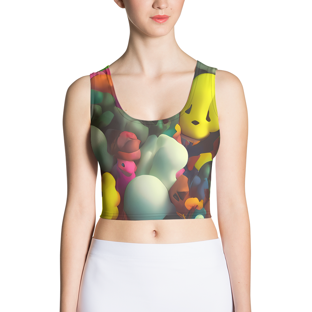 Crop Top - Bubble Pop Art