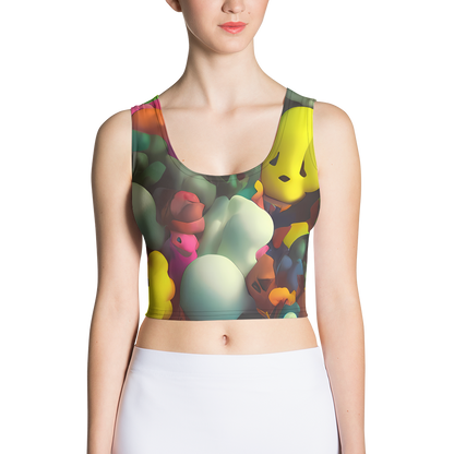 Crop Top - Bubble Pop Art
