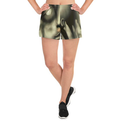 Women’s Athletic Shorts - Newtonian Whisper