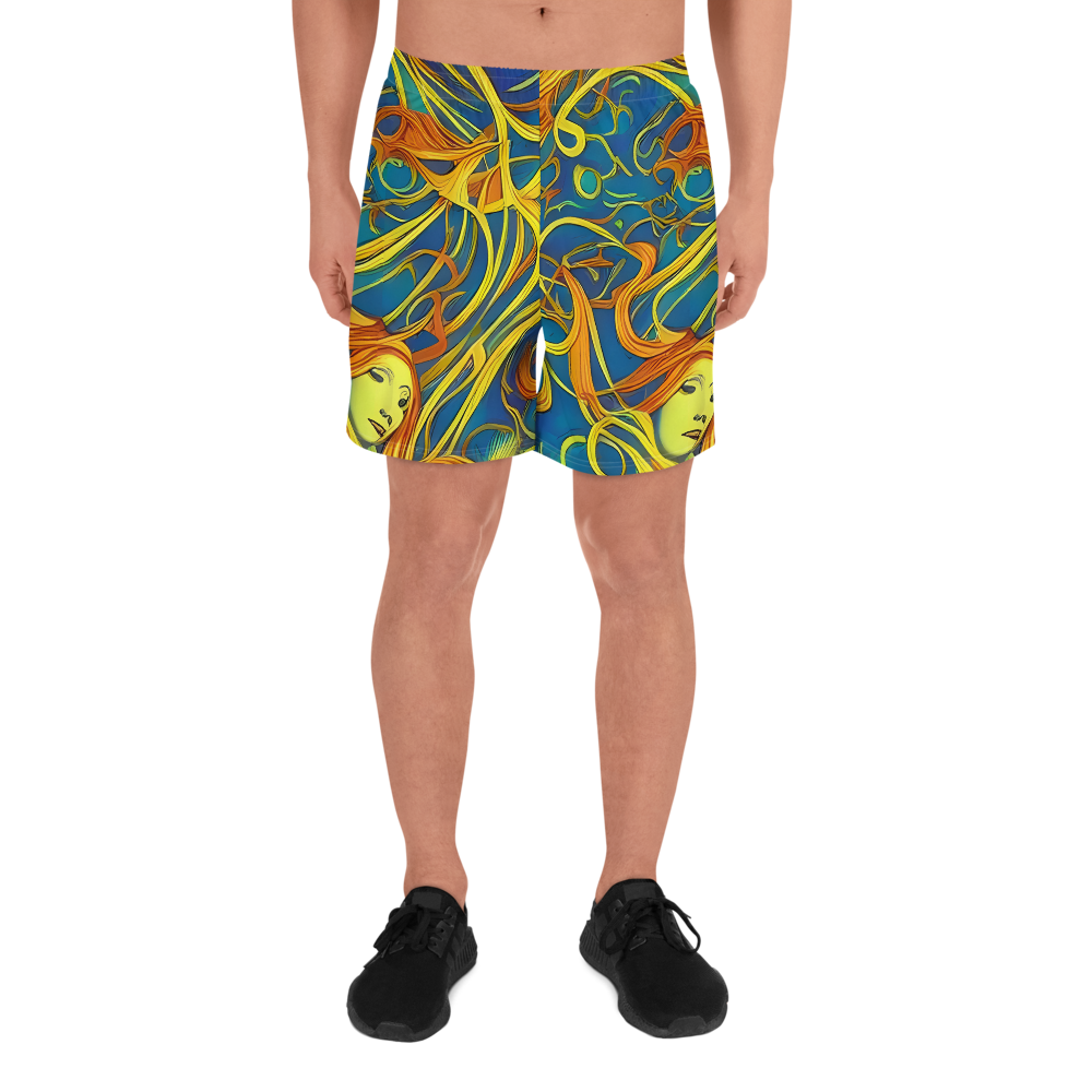 Men's Athletic Shorts - Morgan's Entwined