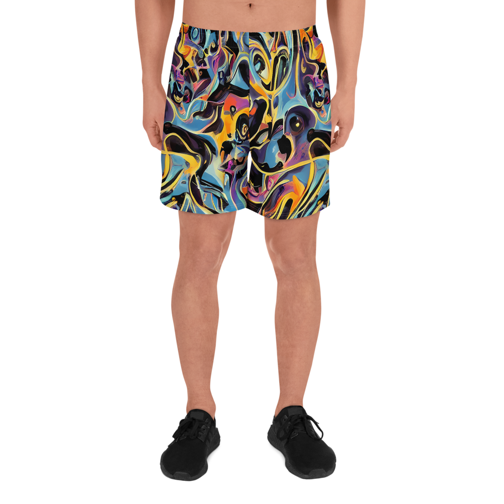 Men's Athletic Shorts - Newtonian Rhapsody