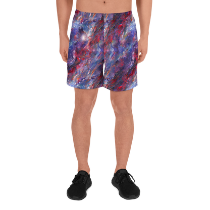 Men's Athletic Shorts - Nihei Nightscape