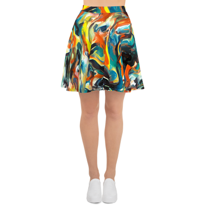 Skater Skirt - Chromatic Vortex