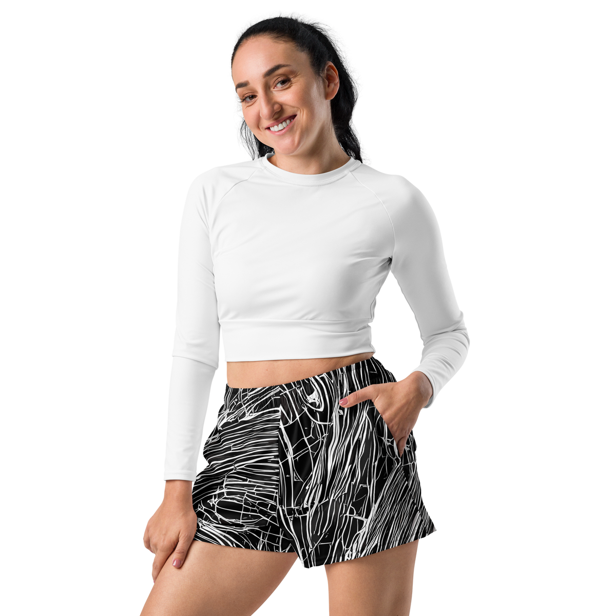Women’s Athletic Shorts - Biomech Spiral
