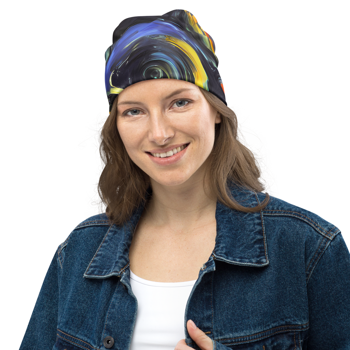 Beanie - Corinthian Swirl