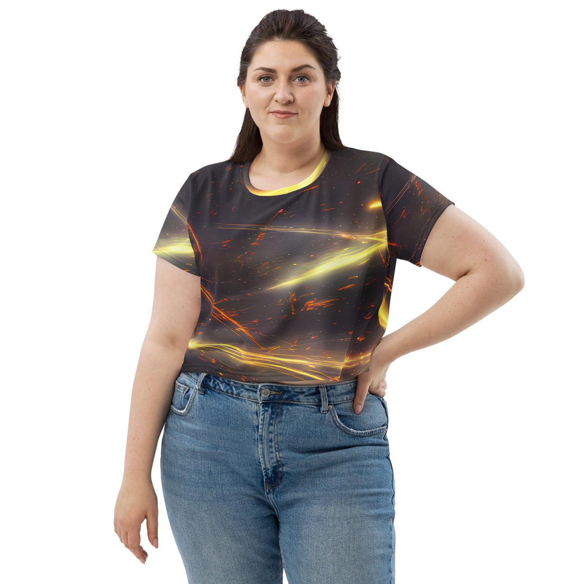 Women's Crop Tee - Stellar Arcana