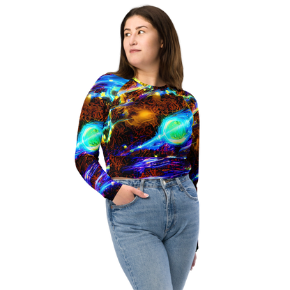 Long Sleeve Crop Top - Neon Füssli