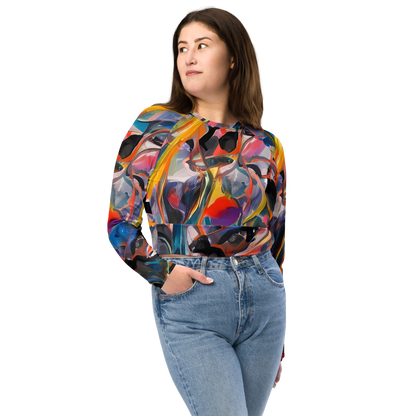 Long Sleeve Crop Top - Brazen Rhapsody