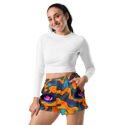 Women’s Athletic Shorts - Criswell Cosmos