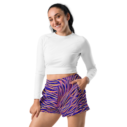 Women’s Athletic Shorts - Vortex Strands