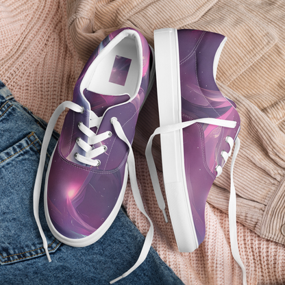 Women's Lace-Up Canvas Shoes - Vertex Visions