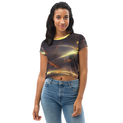 Women's Crop Tee - Stellar Arcana