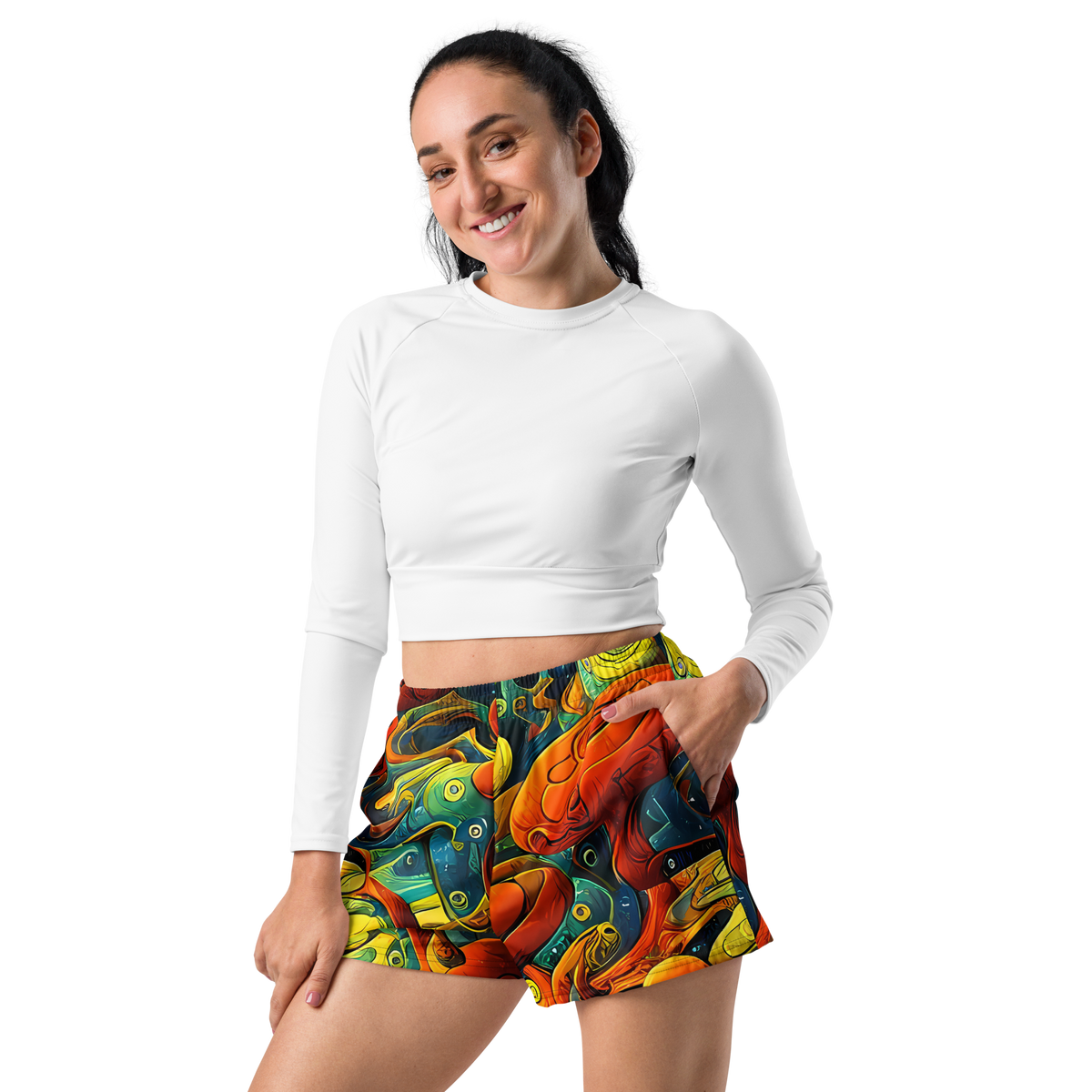 Women’s Athletic Shorts - Duncanson Dream