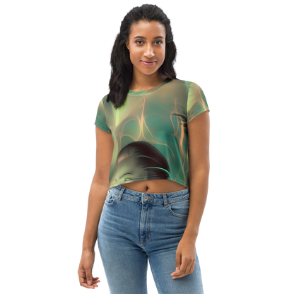 Women's Crop Tee - Spectral Whisper