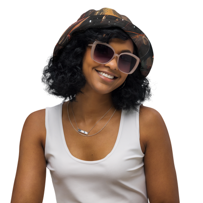 Reversible Bucket Hat - Temporal Vortex