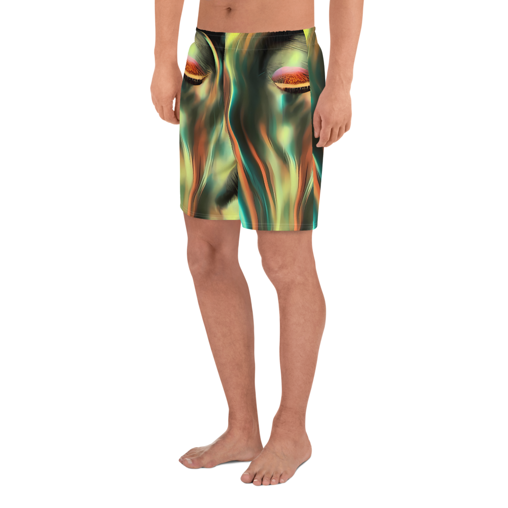 Men's Athletic Shorts - Newtonian Visage
