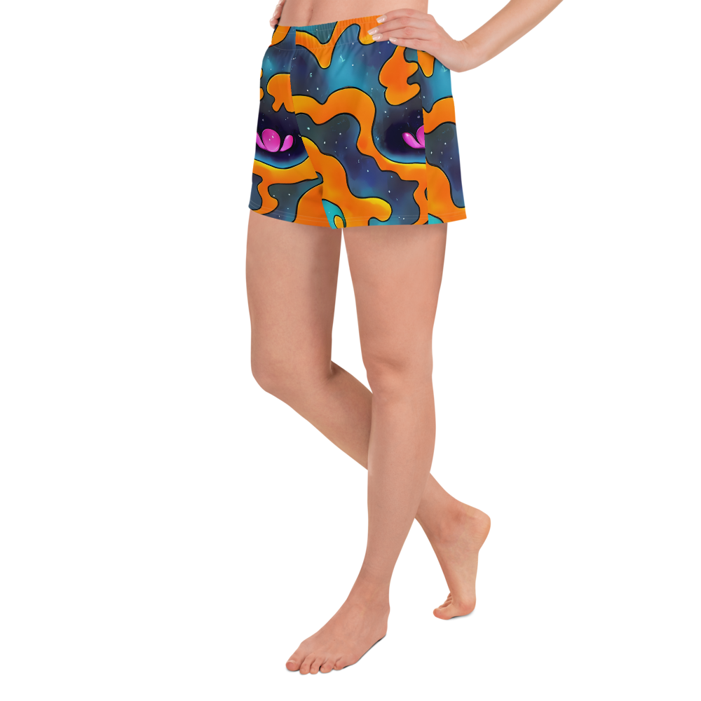 Women’s Athletic Shorts - Criswell Cosmos
