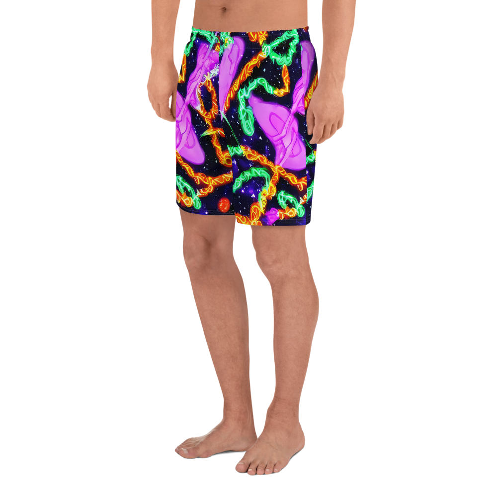 Men's Athletic Shorts - Enckell's Nebula