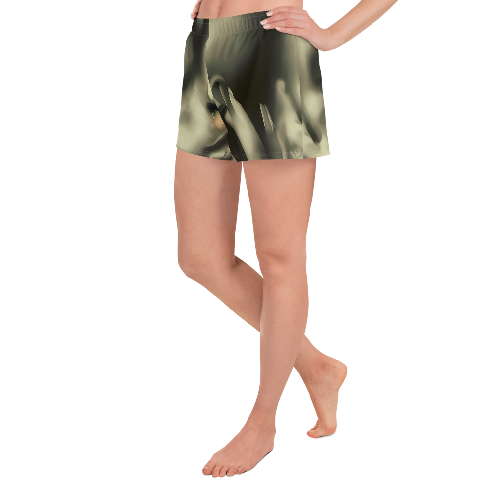 Women’s Athletic Shorts - Newtonian Whisper