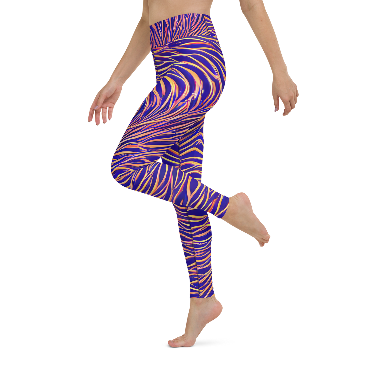 Yoga Leggings - Vortex Strands