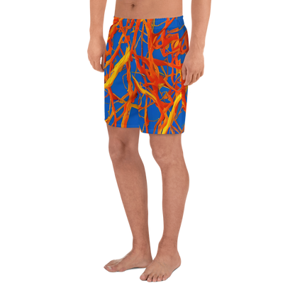 Men's Athletic Shorts - Vivid Plexus